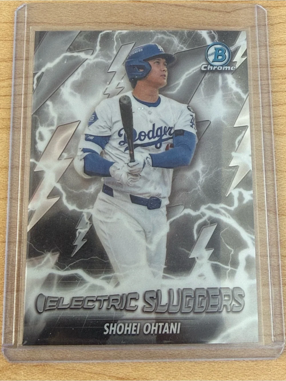 Topps Shohei Ohtani Lightning Back Insert - Black & White